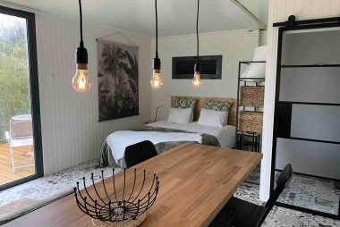 Garden studio 2 bed 2